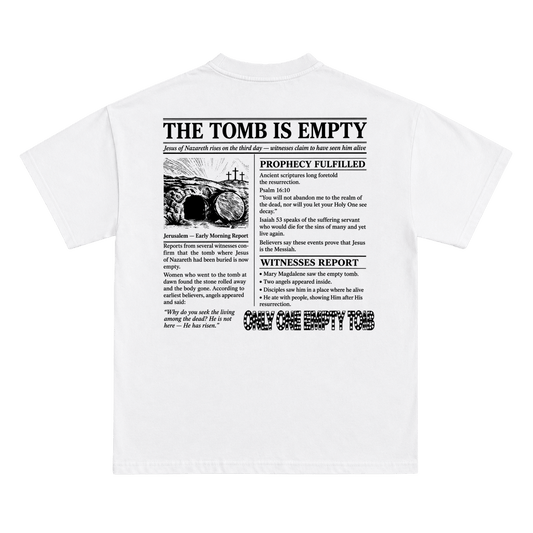 THE TOMB IS EMPTY